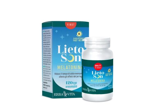 LIETOSON MELATONINA 120 COMPRESSE OROSOLUBILI
