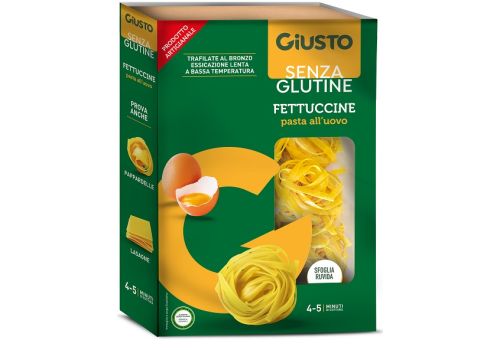 Giusto senza glutine fettuccine all'uovo 250 grammi