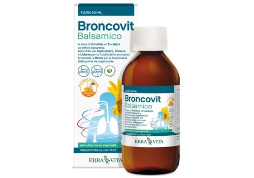 Bronco.Vit integratore per le vie respiratorie fluido balsamico 200ml