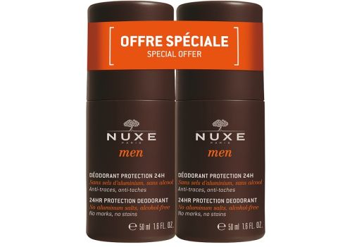 NUXE MEN DEODORANTE PROTEZIONE 24H 2 FLACONI DA 50ML