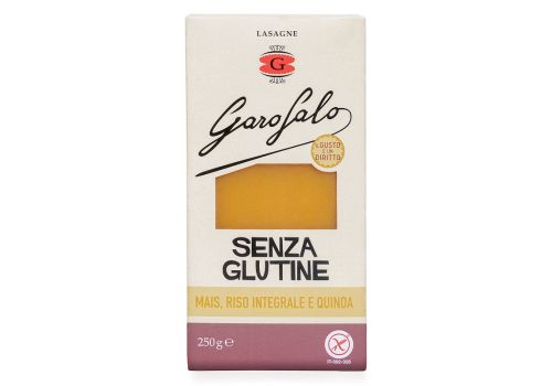 Garofalo senza glutine lasagne di mais riso integrale e quinoa 250 grammi