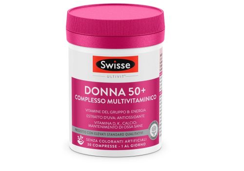 SWISSE MULTIVITAMINICO DONNA 50+ 30 COMPRESSE
