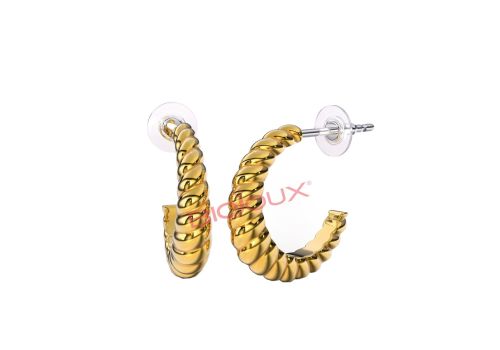 Biojoux Twist Again orecchini in acciaio chirurgico