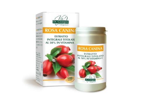 Rosa Canina estratto integrale titolato al 50% in vitamina C polvere orale 100 grammi
