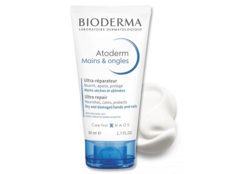 Atoderm Mains&Ongles crema riparatrice per mani e unghie 50ml