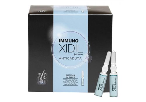 Immunoxidil Uomo trattamento anticaduta 8 fiale