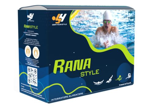 Rana style integratore di creatina e aminoacidi 14 bustine