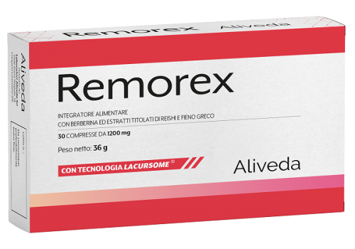 Remorex integratore per il controllo del colesterolo 30 compresse