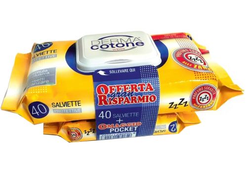 Dermacotone salvietta repellente anti zanzare 52 pezzi