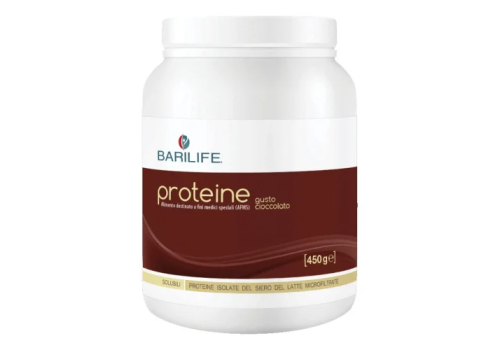 Barilife integratore di proteine gusto cioccolato 450 grammi