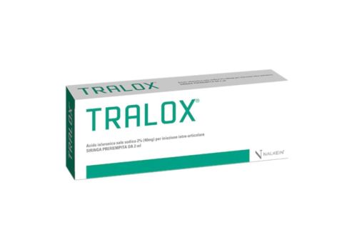 Tralox 2% siringa preriempita di acido ialuronico intra-articolare 2ml