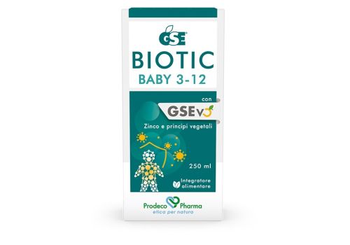 GSE BIOTIC BABY 3-12 250ML