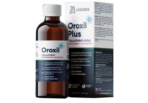 Oroxil Plus trattamento intensivo per infiammazioni gengivali e della mucosa orale collutorio 200ml