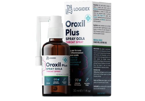 Oroxil Plus mal di gola spray orale 30ml