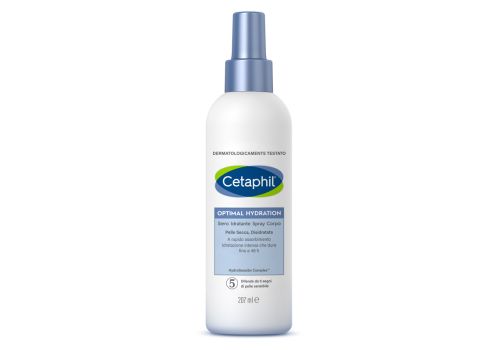 Cetaphil optimal hydration siero idratante per il corpo spray 207ml