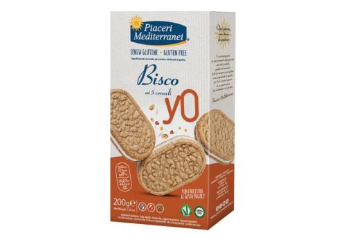 Piaceri Mediterranei bisco yo ai 5 cereali senza glutine 200 grammi