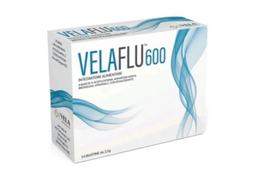Velaflu 600 integratore per le vie respiratorie 14 bustine