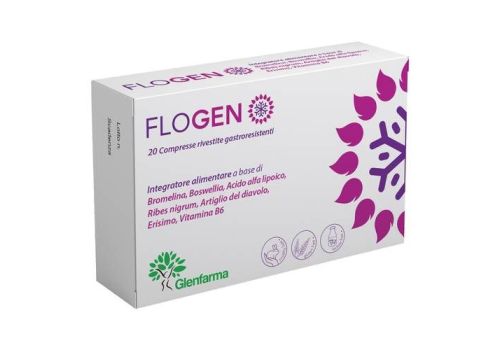 Flogen integratore ad azione antinfiammatoria 20 compresse