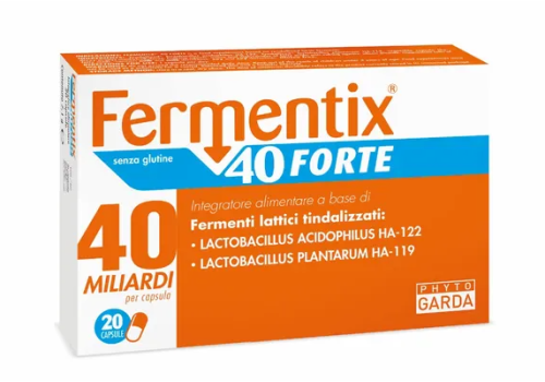 Fermentix 40 forte integratore a base di fermenti latttici 20 capsule