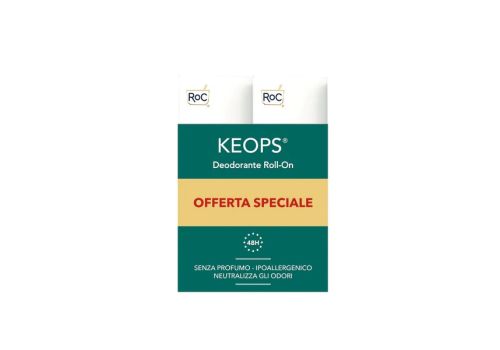 ROC KEOPS DEODORANTE ROLL-ON 2 FLACONI DA 30ML + RETINOL CORREXION CONTORNO OCCHI 7,4ML OMAGGIO