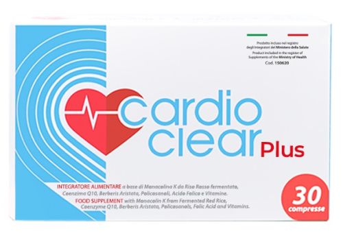 Cardioclear Plus integratore per il controllo del colesterolo 30 compresse