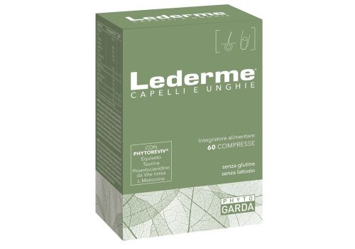 Lederme integratore per capelli e unghie 60 compresse