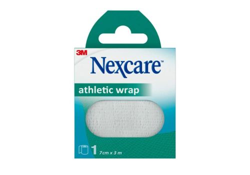 Nexcare Athletic Wrap bianco 7cm x 3m
