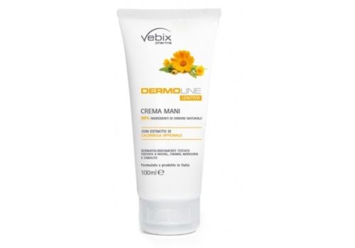Vebix Dermoline crema mani lenitiva alla calendula 100ml