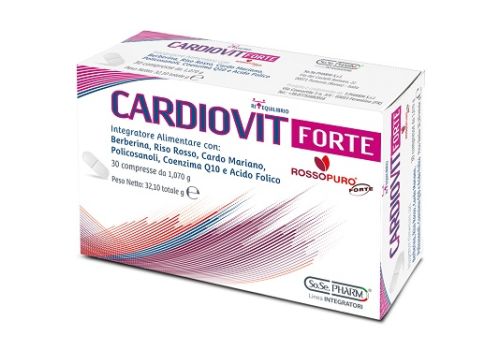 Cardiovit Forte integratore per il colesterolo 30 compresse