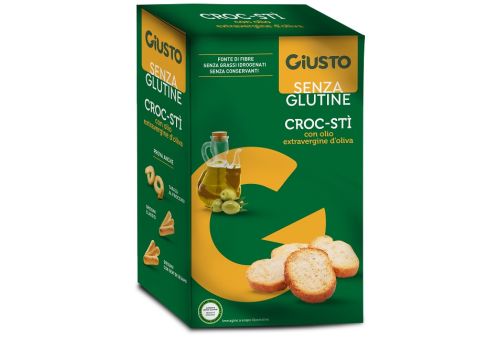 Giusto senza glutine croc-stì snack senza glutine 100 grammi