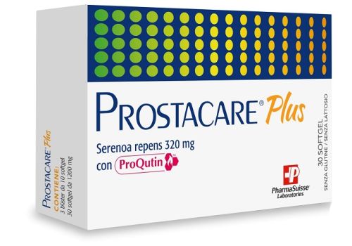 Prostacare Plus integratore per la normale funzionalità della prostata 30 softgel