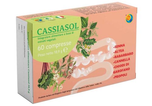 Cassiasol integratore per la stipsi 60 compresse