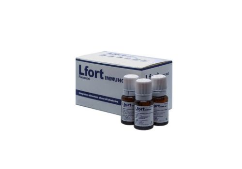Lfort 200 immuno integratore di lattoferrina 10 flaconcini da 10ml