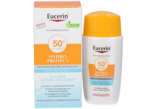 EUCERIN SUN FACE HYDRO PROTECT FLUIDO ULTRA LEGGERO SPF50+ 50ML
