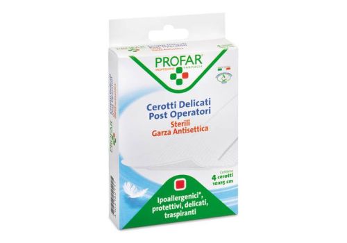 Profar cerotti con acido ialuronico 10 x 15cm 4 pezzi