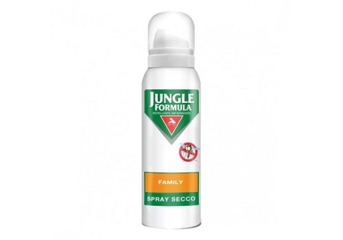 Jungle formula family repellente antizanzare spray secco 125ml