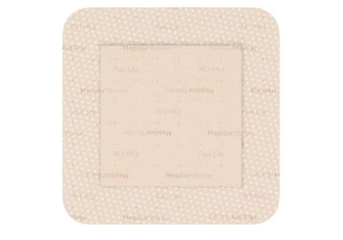 Mepilex Border Flex Lite medicazione in schiuma di poliuretano 10 x 10cm 5 pezzi