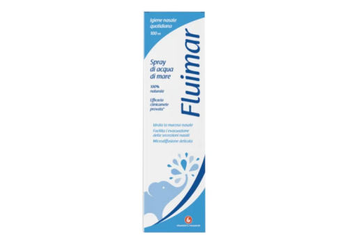 Fluimar acqua di mare isotonica per l'igiene delle cavità nasali spray 100ml