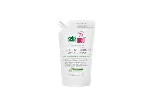 Sebamed ricarica detergente liquido viso e corpo 1 litro