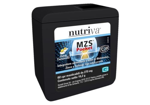 Nutriva MZS Pocket integratore per il ripodso notturno 60 compresse