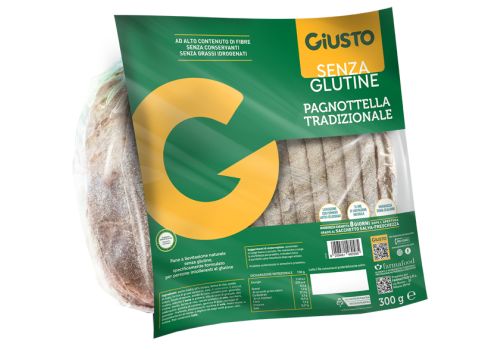 Giusto Equilibrio senza glutine pagnottella tradizionale 300 grammi