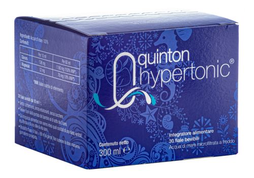 Quinton hypertonic integratore ad azione tonica 30 fiale x 10ml