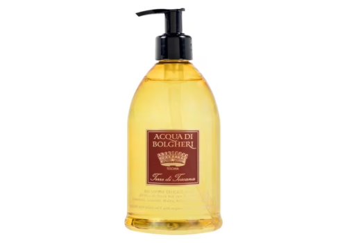 Acqua di Bolgheri Terre di Toscana bio-sapone delicato mani viso 500ml