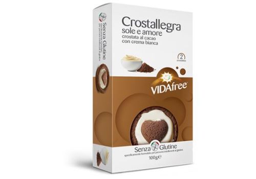 Vidafree crostatina sole e amore senza glutine 150 grammi