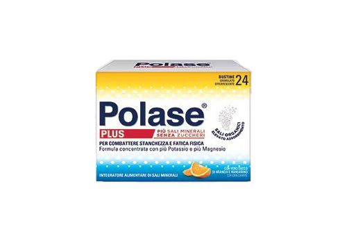 Polase Plus integratore alimentare sali minerali organici magnesio potassio 24 bustine