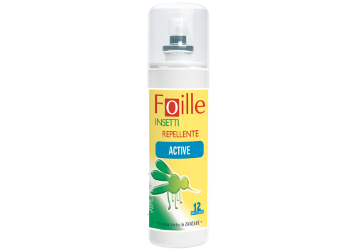 Foille Insetti repellente active efficace contro le zanzare spray 100ml