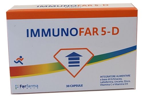 Immunofar 5-D integratore per le difese dell'organismo 30 capsule