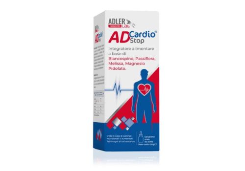 ADCardio Stop integratore per il benessere cardiovascolare gocce orali 50ml