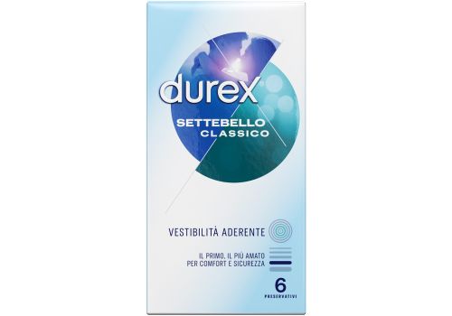 Durex Settebello Classico vestibilità aderente 6 profilattici