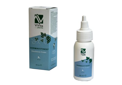 Dermavitinix emulsione viso uomo lenitiva per pelli sensibili 50ml